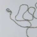 Silver Plated Bead Chain with 7CM Tail Chain
